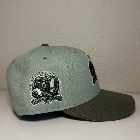 Baltimore Orioles Green 50th Anniversary Baseball Cap - Picture 4 of 6